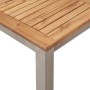 MesadeComedor Marrón 180 x 90 x 75 cm Madera de Acacia Sólida en Mesas de jardín | Comprar online en Foru.es