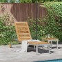 Tumbona Aceite Natural 205 x 53 x 100 cm Madera de teca maciza en Tumbonas | Comprar online en Foru.es