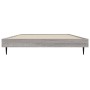 Estructura de cama madera de ingeniería gris Sonoma 100x200 cm de vidaXL, Camas y somieres - Ref: Foro24-832267, Precio: 88,9...