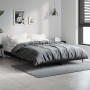 Estructura de cama madera de ingeniería negra 135x190 cm de vidaXL, Camas y somieres - Ref: Foro24-832286, Precio: 107,18 €, ...