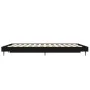 Estructura de cama madera de ingeniería negra 135x190 cm de vidaXL, Camas y somieres - Ref: Foro24-832286, Precio: 105,78 €, ...
