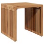 Mesa auxiliar de jardín Marrón 45 x 42,5 x 45 cm en Mesas de jardín | Comprar online en Foru.es