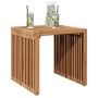Mesa auxiliar de jardín Marrón 45 x 42,5 x 45 cm en Mesas de jardín | Comprar online en Foru.es