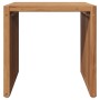 Mesa auxiliar de jardín Marrón 45 x 42,5 x 45 cm en Mesas de jardín | Comprar online en Foru.es