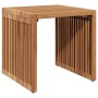 Mesa auxiliar de jardín Marrón 45 x 42,5 x 45 cm en Mesas de jardín | Comprar online en Foru.es