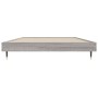 Estructura de cama madera de ingeniería gris Sonoma 90x200 cm de vidaXL, Camas y somieres - Ref: Foro24-832171, Precio: 92,47...
