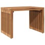 Mesa auxiliar de jardín Marrón 50 x 32,5 x 35 cm en Mesas de jardín | Comprar online en Foru.es