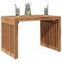 Mesa auxiliar de jardín Marrón 50 x 32,5 x 35 cm en Mesas de jardín | Comprar online en Foru.es