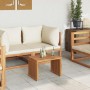 Mesa auxiliar de jardín Marrón 50 x 32,5 x 35 cm en Mesas de jardín | Comprar online en Foru.es