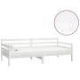 Sofá cama con colchón madera de pino maciza blanco 90x200 cm de vidaXL, Camas y somieres - Ref: Foro24-3083590, Precio: 302,0...