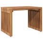 Mesa auxiliar de jardín Marrón 50 x 32,5 x 35 cm en Mesas de jardín | Comprar online en Foru.es