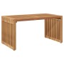 Mesa auxiliar de jardín Marrón 70 x 37,5 x 35,5 cm en Mesas de jardín | Comprar online en Foru.es