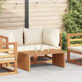 Mesa auxiliar de jardín Marrón 90 x 50 x 36 cm en Mesas de jardín | Comprar online en Foru.es