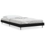 Estructura de cama madera de ingeniería negra 90x200 cm de vidaXL, Camas y somieres - Ref: Foro24-832270, Precio: 74,02 €, De...