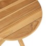 Mesa lateral Marrón 40 x 40 x 41 cm Madera de teca maciza en Mesas de jardín | Comprar online en Foru.es