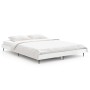 Estructura de cama madera de ingeniería blanco brillo 140x190cm de vidaXL, Camas y somieres - Ref: Foro24-832279, Precio: 113...
