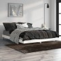 Estructura de cama madera de ingeniería blanco brillo 140x190cm de vidaXL, Camas y somieres - Ref: Foro24-832279, Precio: 113...