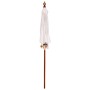 Parasol Balinés Crema 185 x 185 x 260 cm Algodón en Sombrillas | Comprar online en Foru.es
