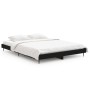 Estructura de cama madera de ingeniería negra 140x190 cm de vidaXL, Camas y somieres - Ref: Foro24-832278, Precio: 106,40 €, ...