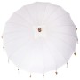 Parasol Balinés Crema 215 x 215 x 260 cm Algodón en Sombrillas | Comprar online en Foru.es
