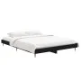 Estructura de cama madera de ingeniería negra 140x190 cm de vidaXL, Camas y somieres - Ref: Foro24-832278, Precio: 104,99 €, ...