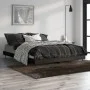 Estructura de cama madera de ingeniería negra 140x190 cm de vidaXL, Camas y somieres - Ref: Foro24-832278, Precio: 104,99 €, ...