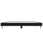 Estructura de cama madera de ingeniería negra 140x190 cm de vidaXL, Camas y somieres - Ref: Foro24-832278, Precio: 104,99 €, ...