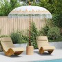Parasol Balinés Crema 215 x 215 x 260 cm Algodón en Sombrillas | Comprar online en Foru.es