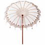 Parasol Balinés Crema 215 x 215 x 260 cm Algodón en Sombrillas | Comprar online en Foru.es