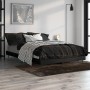 Estructura de cama madera de ingeniería negra 120x190 cm de vidaXL, Camas y somieres - Ref: Foro24-832294, Precio: 103,98 €, ...