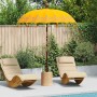 Parasol Balinés Amarillo 185 x 185 x 260 cm Algodón en Sombrillas | Comprar online en Foru.es