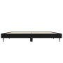 Estructura de cama madera de ingeniería negra 120x190 cm de vidaXL, Camas y somieres - Ref: Foro24-832294, Precio: 103,98 €, ...