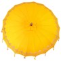 Parasol Balinés Amarillo 215 x 215 x 260 cm Algodón en Sombrillas | Comprar online en Foru.es