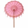 Parasol Balinés Rosa 185 x 185 x 260 cm Algodón en Sombrillas | Comprar online en Foru.es