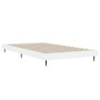 Estructura de cama madera de ingeniería blanca 90x190 cm de vidaXL, Camas y somieres - Ref: Foro24-832301, Precio: 78,23 €, D...