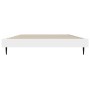Estructura de cama madera de ingeniería blanca 90x190 cm de vidaXL, Camas y somieres - Ref: Foro24-832301, Precio: 78,23 €, D...