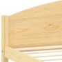 Estructura de cama de madera maciza de pino 160x200 cm de vidaXL, Camas y somieres - Ref: Foro24-322030, Precio: 135,47 €, De...