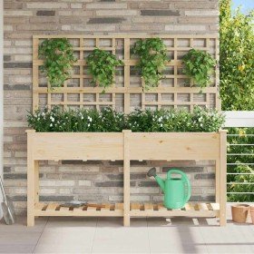 Macetero de Jardín con estante Beige 161 x 46 x 152,5 cm en Macetas y jardineras | Comprar online en Foru.es