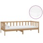 Sofá cama y colchón madera pino maciza marrón miel 90x200 cm de vidaXL, Camas y somieres - Ref: Foro24-3083612, Precio: 297,8...