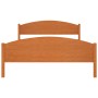 Estructura de cama madera maciza pino marrón miel 160x200 cm de vidaXL, Camas y somieres - Ref: Foro24-322040, Precio: 121,50...