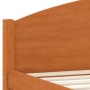 Estructura de cama madera maciza pino marrón miel 160x200 cm de vidaXL, Camas y somieres - Ref: Foro24-322040, Precio: 121,50...