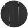 Mesa de Bar Negro 55 x 55 x 107 cm Polietileno en Mesas de jardín | Comprar online en Foru.es