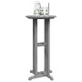 Mesa de Bar Gris Claro 55 x 55 x 107 cm Polietileno en Mesas de jardín | Comprar online en Foru.es