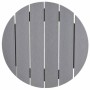 Mesa de Bar Gris Claro 55 x 55 x 107 cm Polietileno en Mesas de jardín | Comprar online en Foru.es