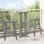 Taburete de bar 2 pcs Gris Claro 52 x 43 x 73,5 cm HDPE en Sillas de jardín | Comprar online en Foru.es