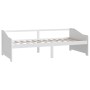 Sofá cama 3 plazas de madera maciza de pino blanco 90x200 cm de vidaXL, Camas y somieres - Ref: Foro24-322165, Precio: 87,95 ...