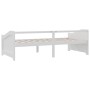Sofá cama 3 plazas de madera maciza de pino blanco 90x200 cm de vidaXL, Camas y somieres - Ref: Foro24-322165, Precio: 87,95 ...