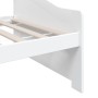 Sofá cama 3 plazas de madera maciza de pino blanco 90x200 cm de vidaXL, Camas y somieres - Ref: Foro24-322165, Precio: 87,95 ...