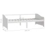 Sofá cama 3 plazas de madera maciza de pino blanco 90x200 cm de vidaXL, Camas y somieres - Ref: Foro24-322165, Precio: 87,52 ...