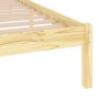 Estructura de cama madera maciza de pino 100x200 cm de vidaXL, Camas y somieres - Ref: Foro24-810007, Precio: 59,18 €, Descue...